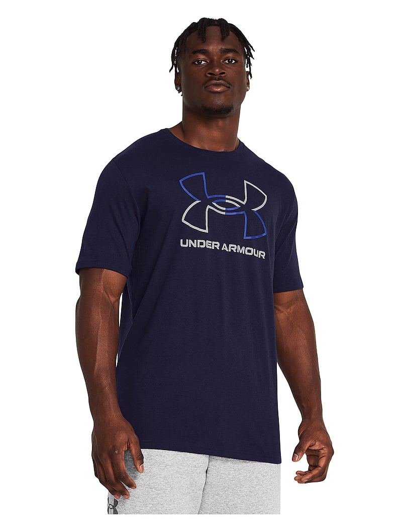 Under Armour - UA GL FOUNDATION UPDATE SS - t-shirts - midnight navy - 0