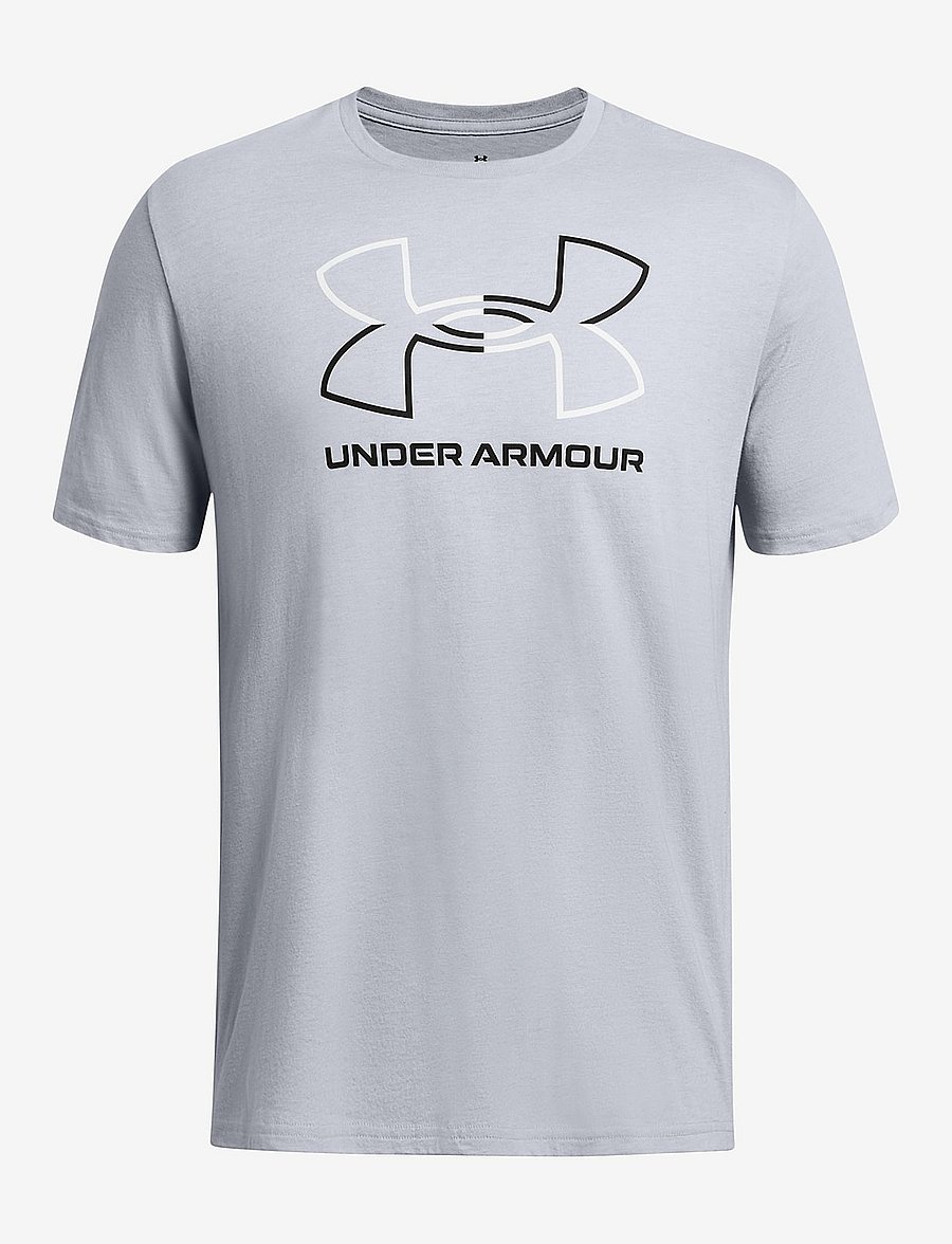 Under Armour - UA GL FOUNDATION UPDATE SS - t-shirts - mod gray medium heather - 1
