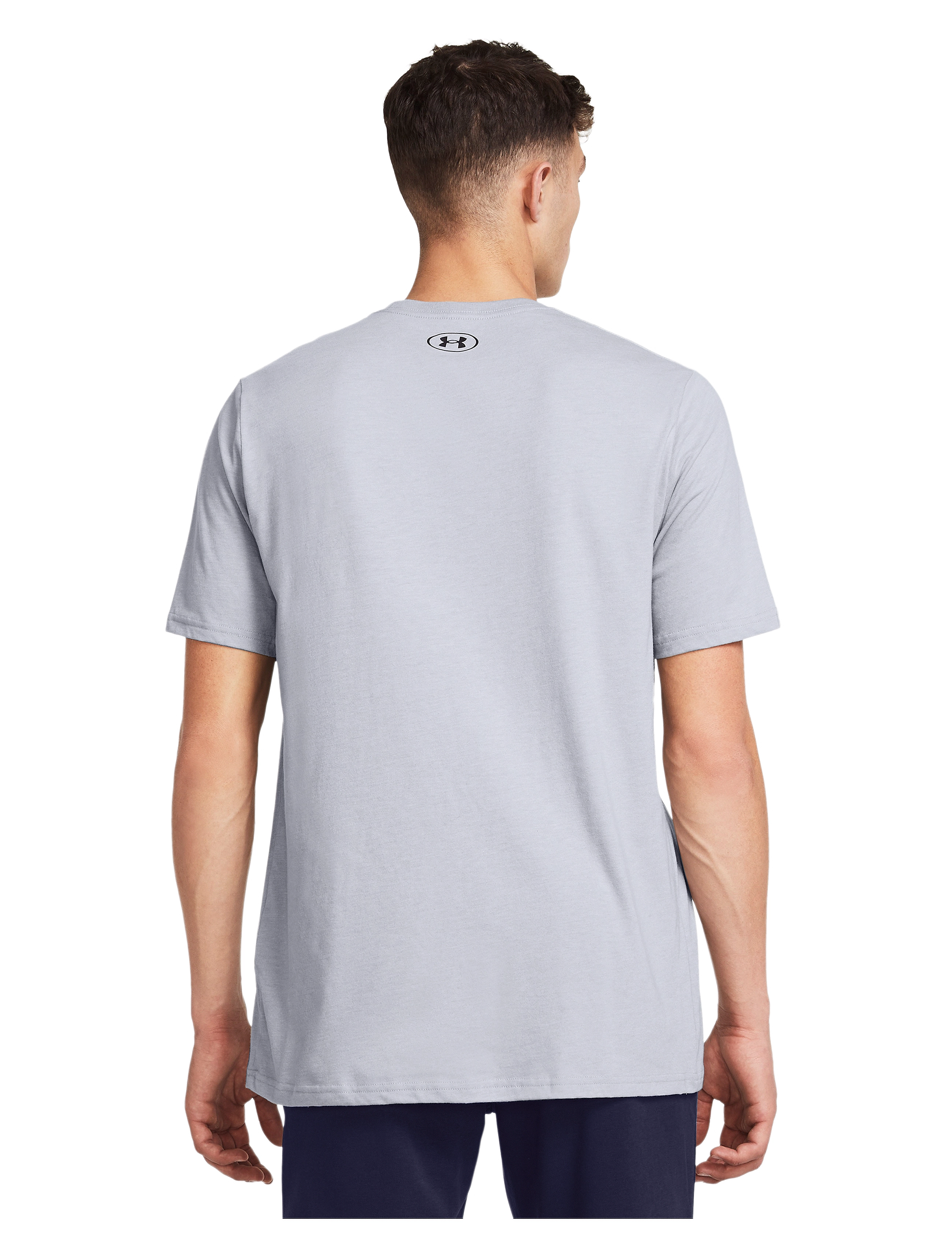 Under Armour - UA GL FOUNDATION UPDATE SS - oberteile & t-shirts - mod gray medium heather - 3