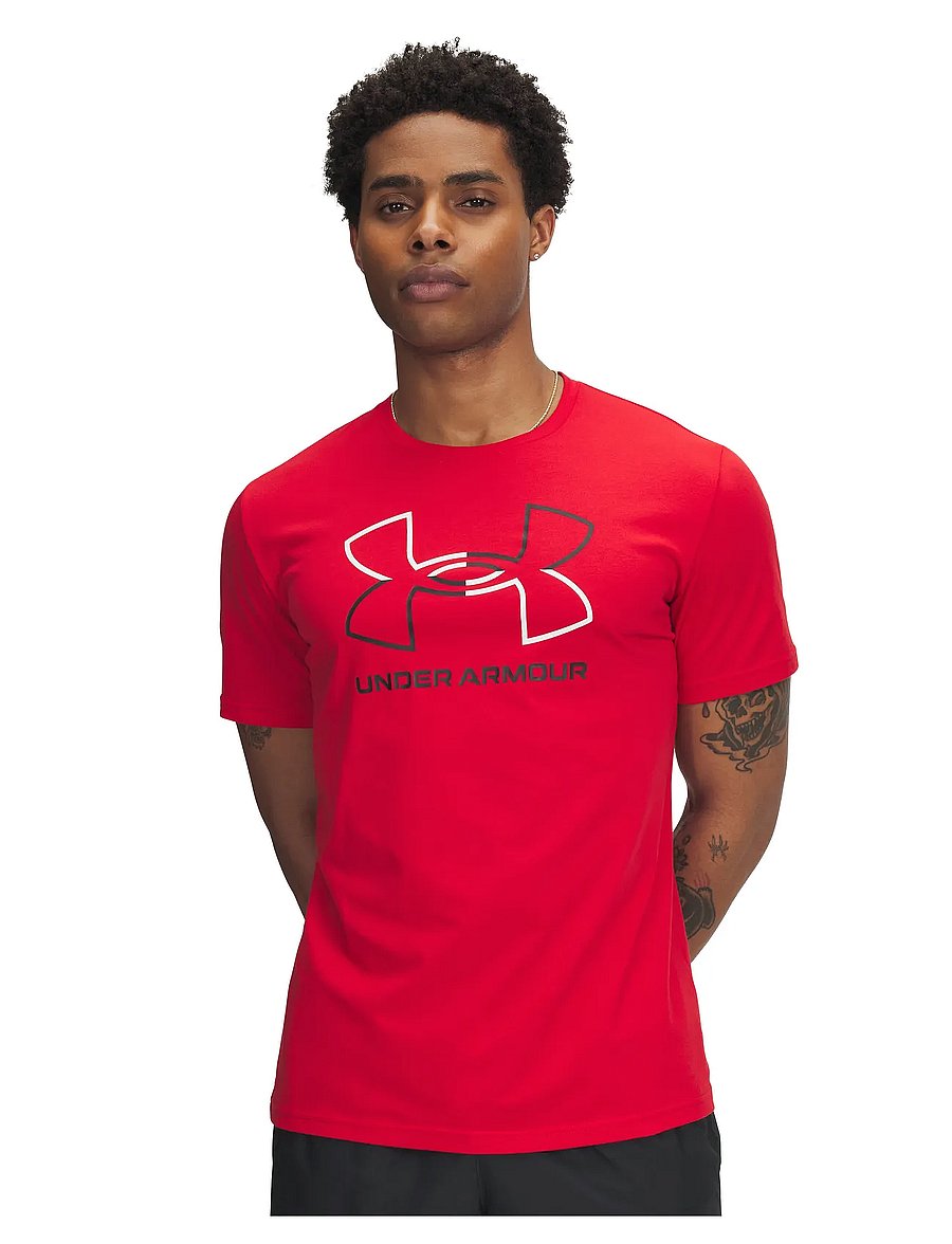 Under Armour - UA GL FOUNDATION UPDATE SS - t-shirts - red - 0