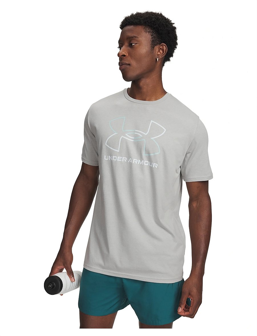 Under Armour - UA GL FOUNDATION UPDATE SS - t-shirts - titanium - 0