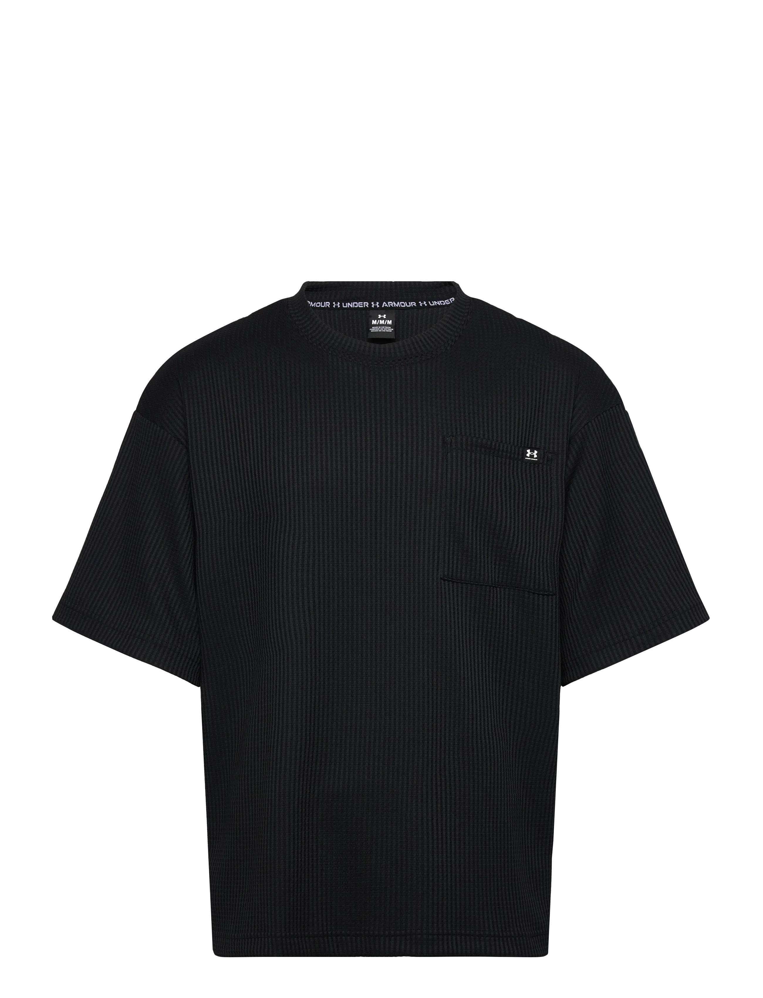 UNDER ARMOUR Ua Rival Waffle Crew Schwarz - M - Herren
