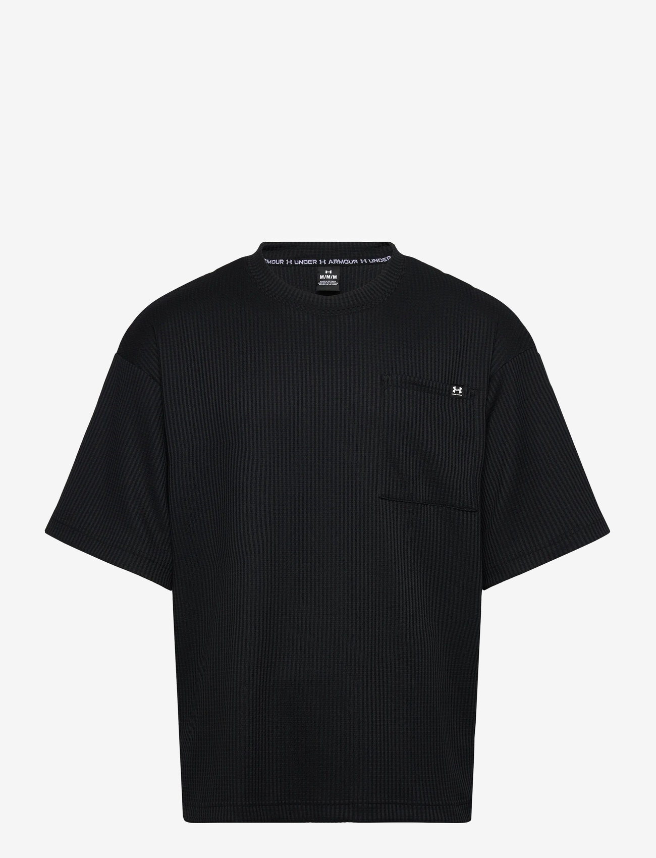Under Armour - UA Rival Waffle Crew - palaidinės ir marškinėliai - black - 1