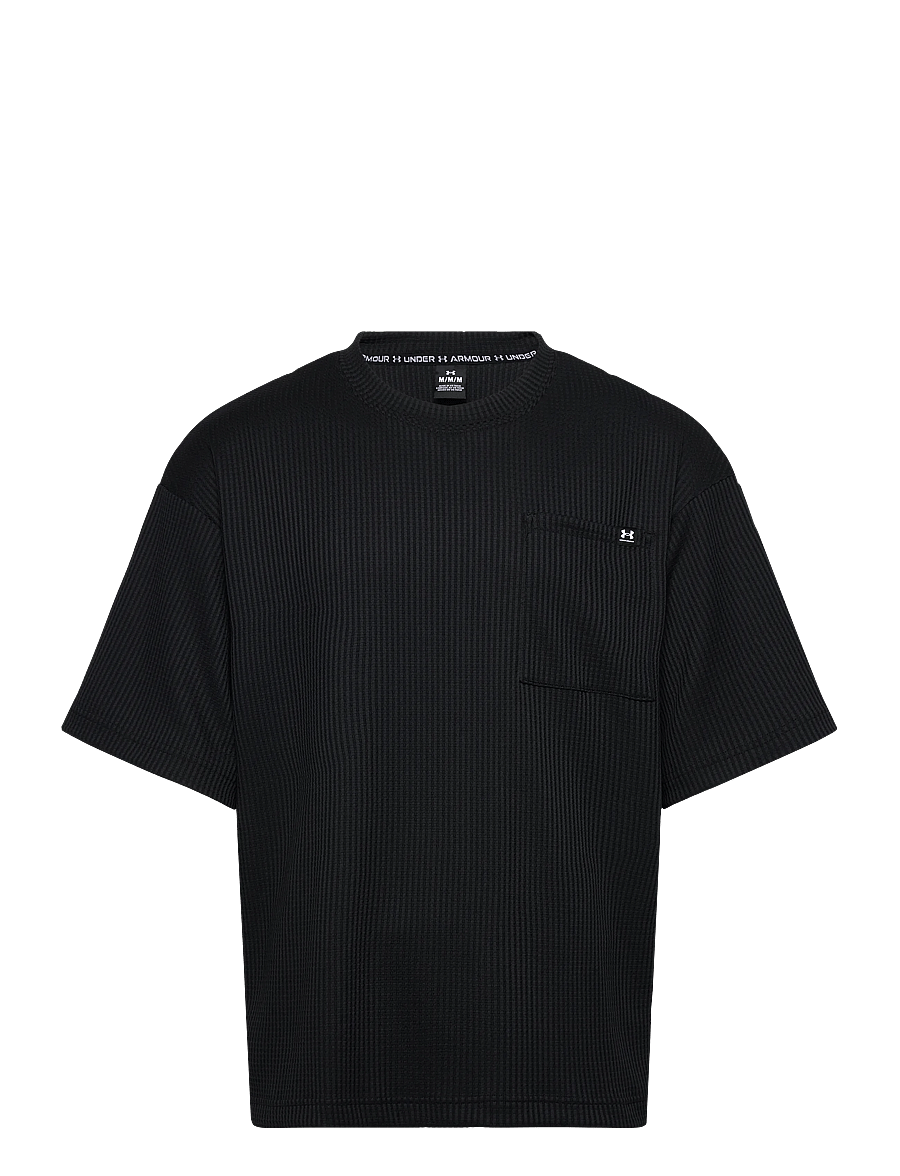 Under Armour - UA Rival Waffle Crew - alussärgid ja t-särgid - black - 1