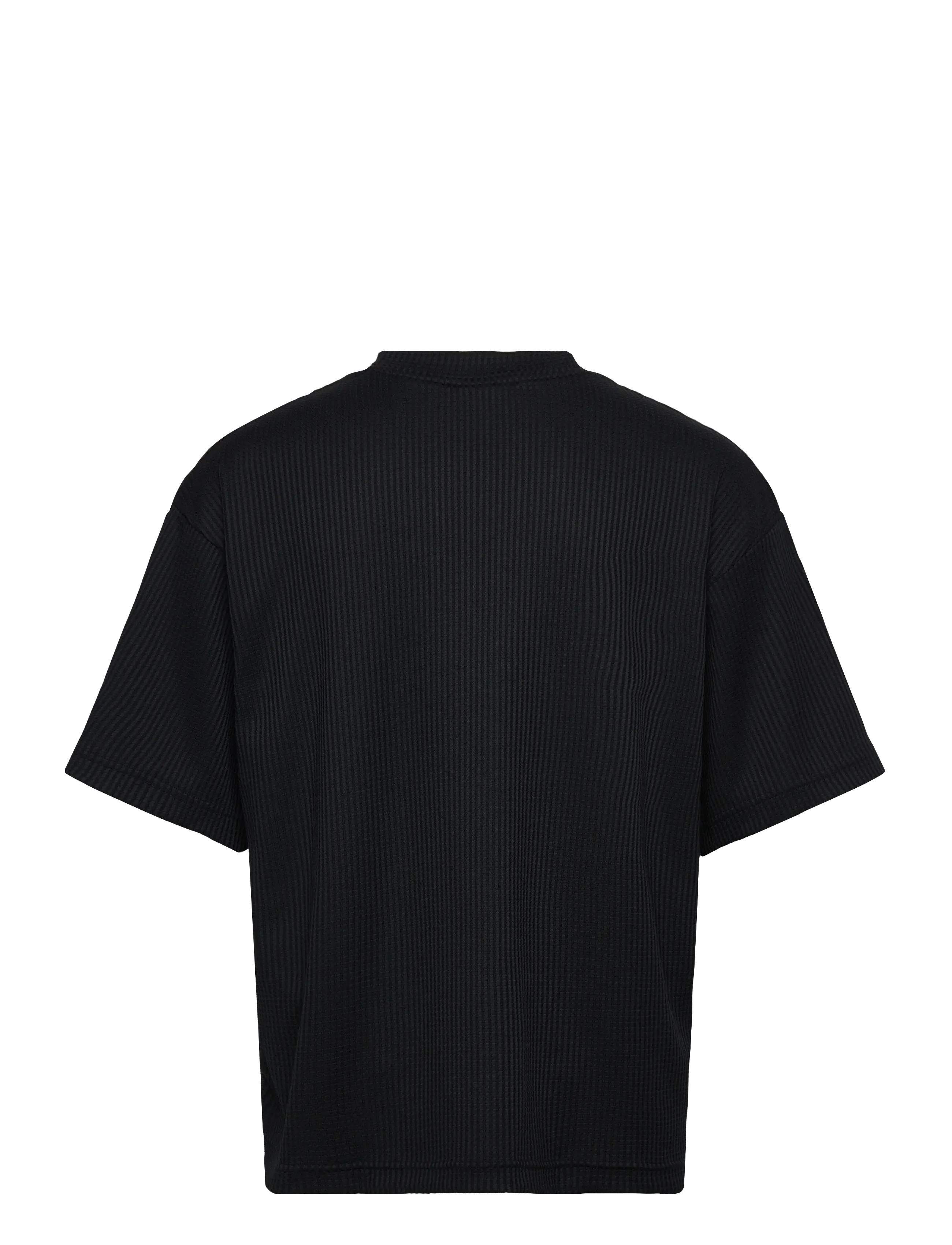 Under Armour - UA Rival Waffle Crew - t-shirts - black - 2