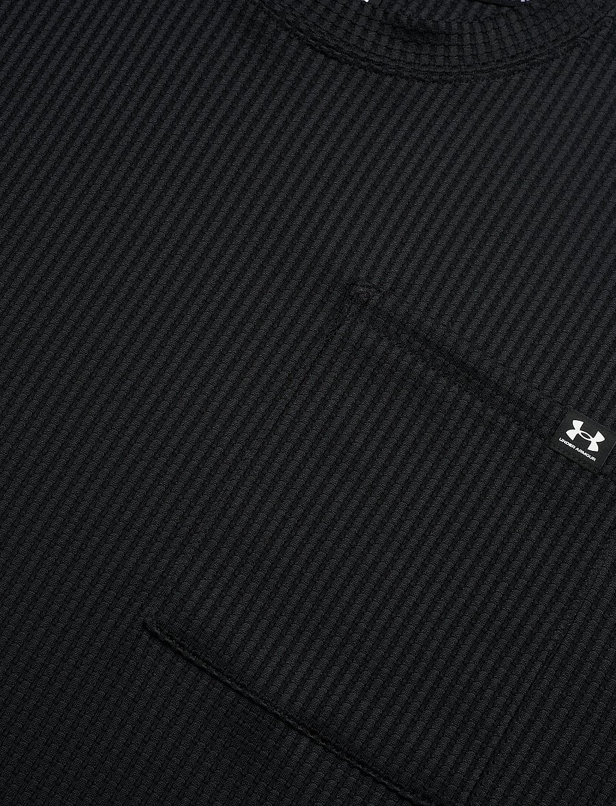 Under Armour - UA Rival Waffle Crew - alussärgid ja t-särgid - black - 4