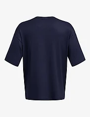 Under Armour - UA Rival Waffle Crew - t-shirts - blue - 1