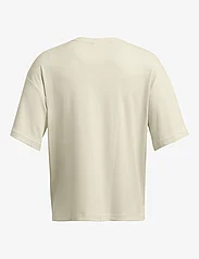 Under Armour - UA Rival Waffle Crew - t-shirts - brown - 1