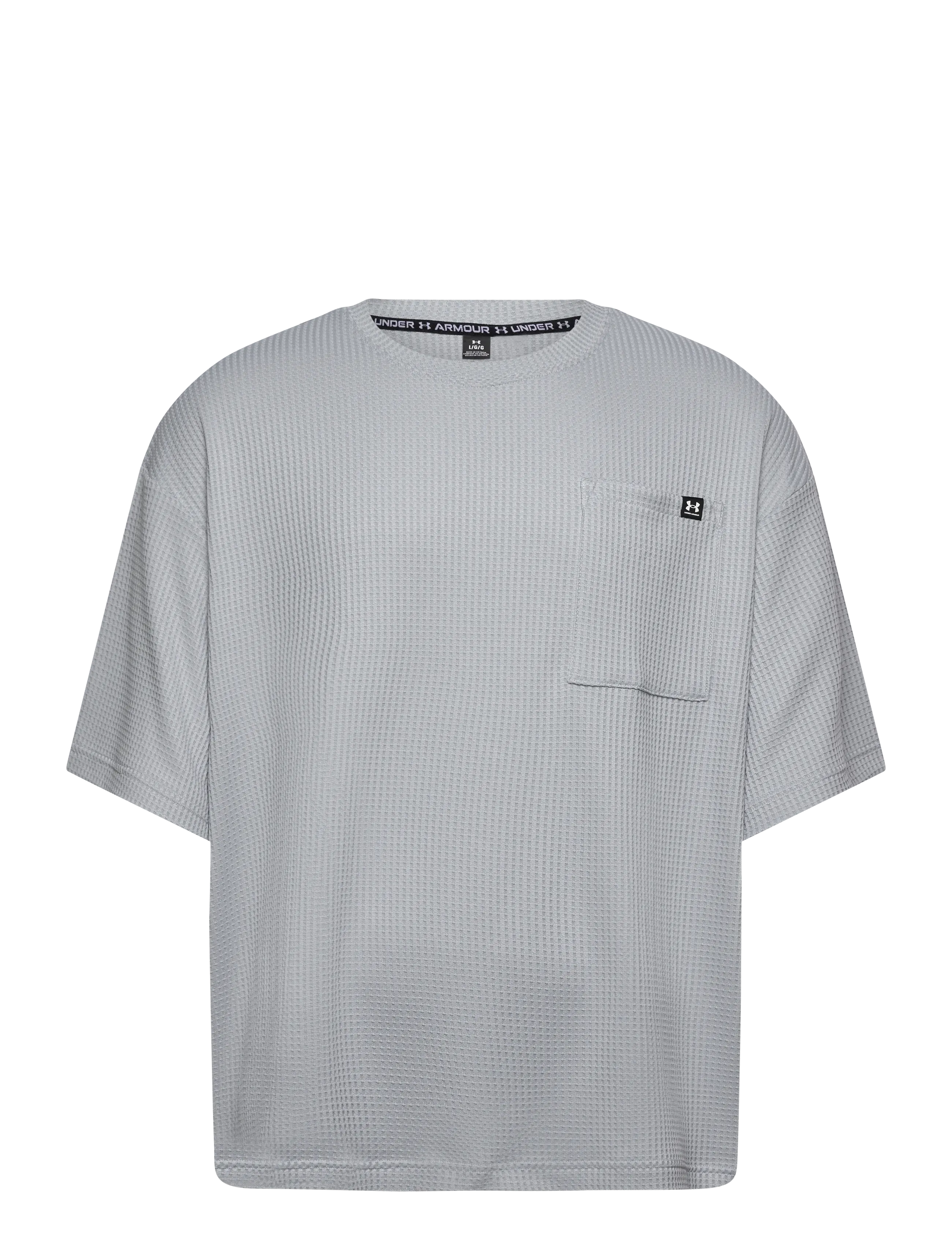 UNDER ARMOUR Ua Rival Waffle Crew Grau - L - Herren