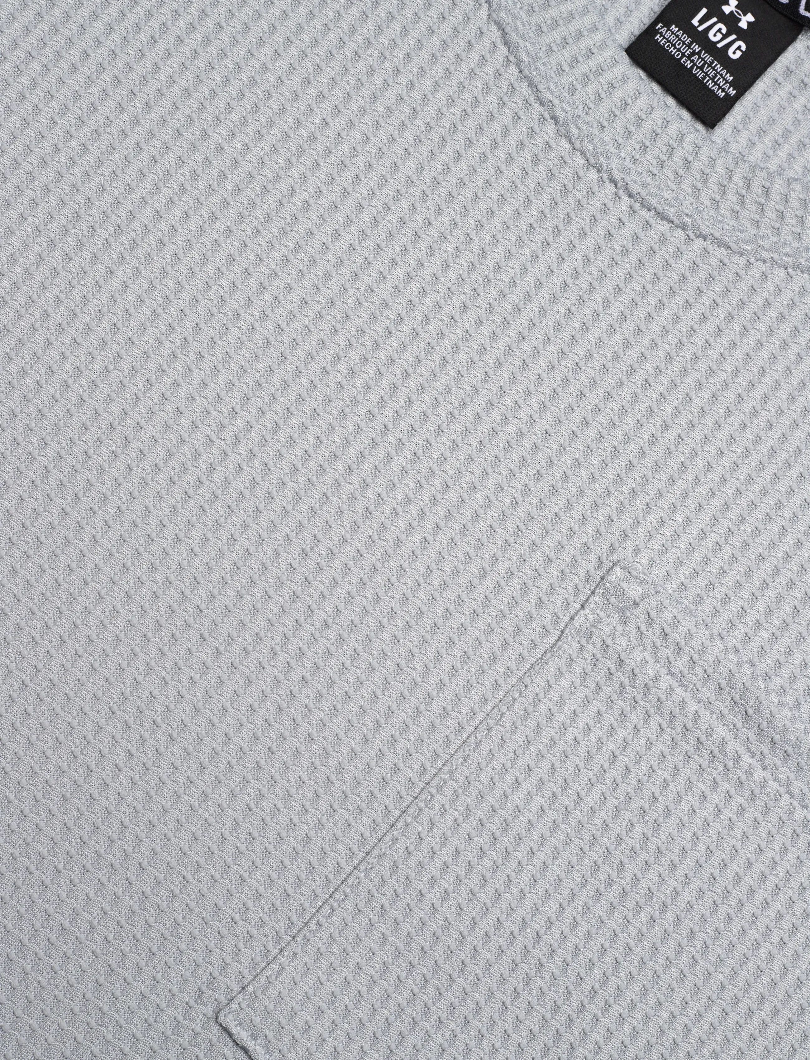 Under Armour - UA Rival Waffle Crew - oberteile & t-shirts - mod gray - 4