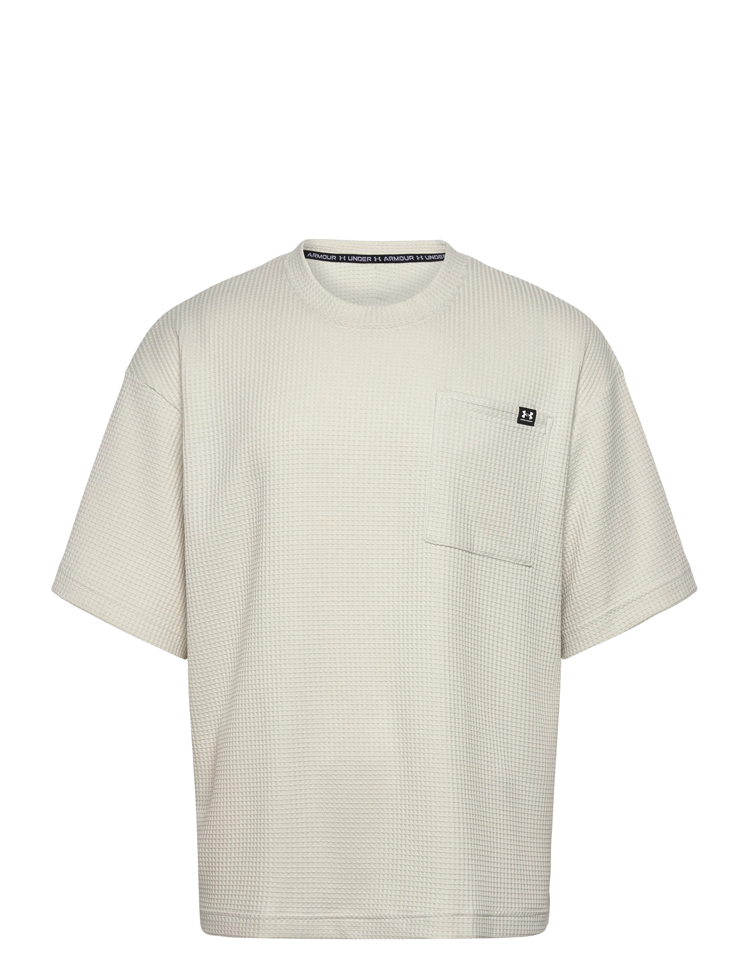 UNDER ARMOUR Ua Rival Waffle Crew Cream - M - Herren