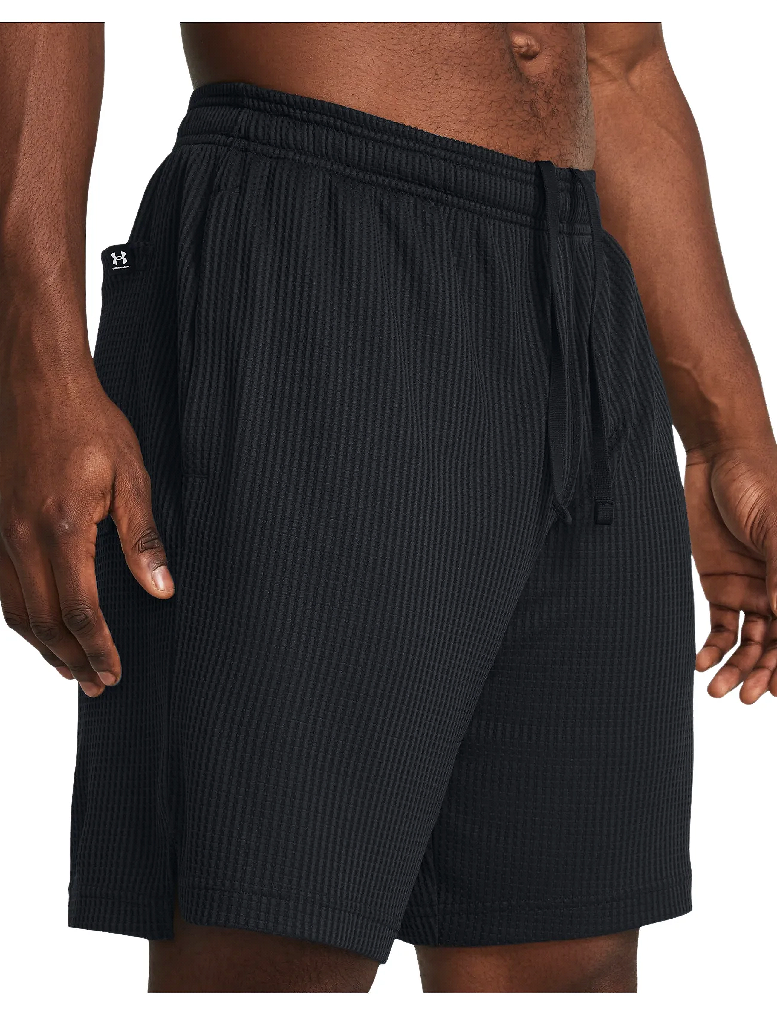 Under Armour - UA Rival Waffle Short - bottoms - black - 5