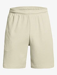 Under Armour - UA Rival Waffle Short - sports shorts - brown - 0
