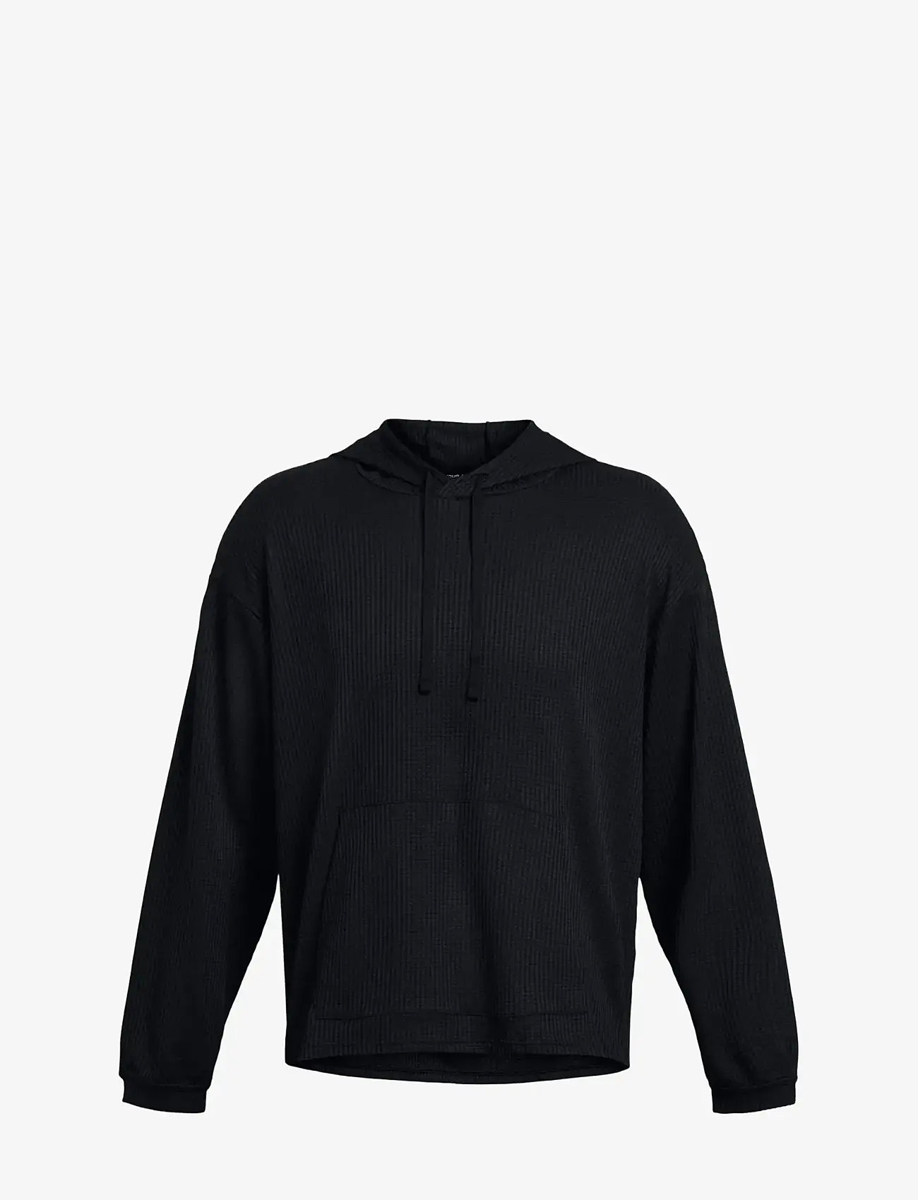 Under Armour - UA Rival Waffle Hoodie - overdele - black - 1