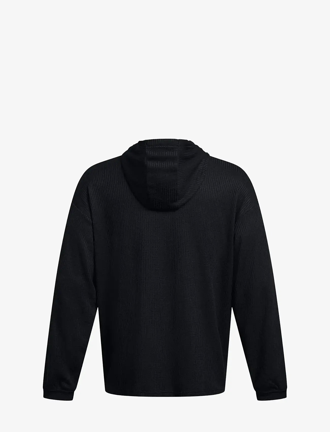 Under Armour - UA Rival Waffle Hoodie - overdele - black - 2