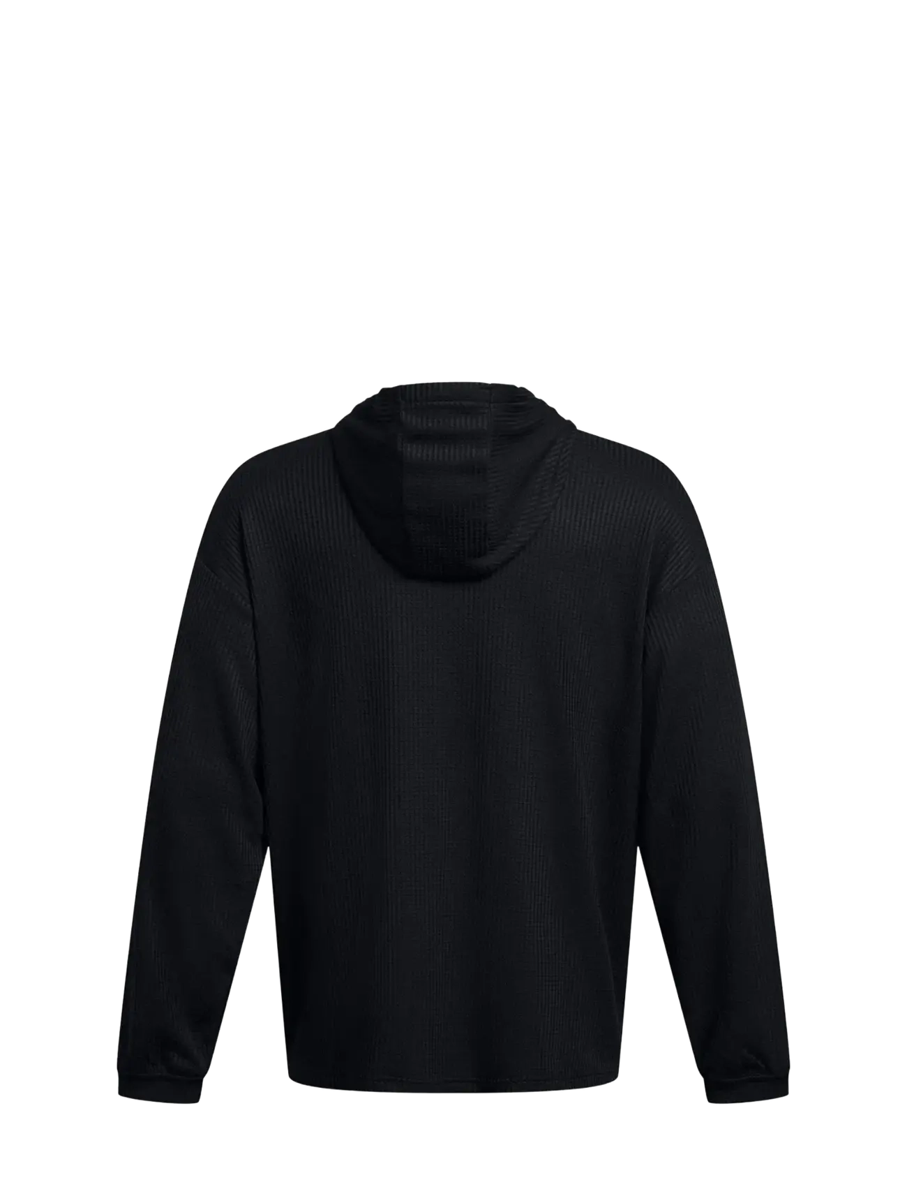 Under Armour - UA Rival Waffle Hoodie - yläosat - black - 2