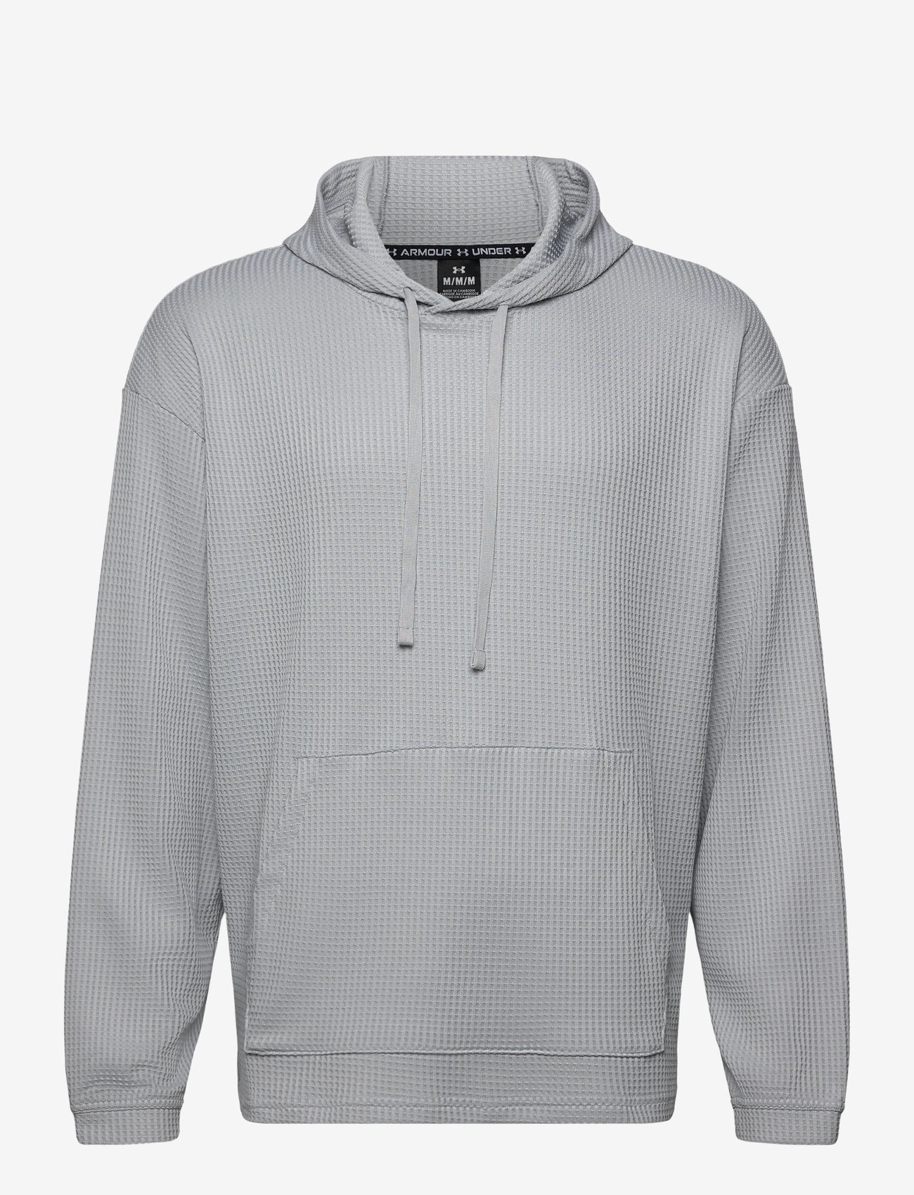 Under Armour - UA Rival Waffle Hoodie - overdele - mod gray - 1