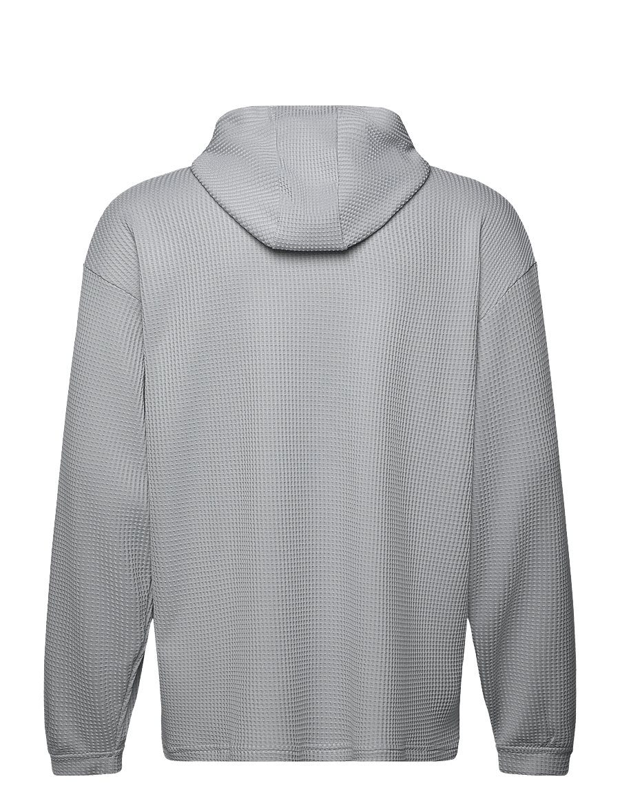 Under Armour - UA Rival Waffle Hoodie - overdele - mod gray - 2