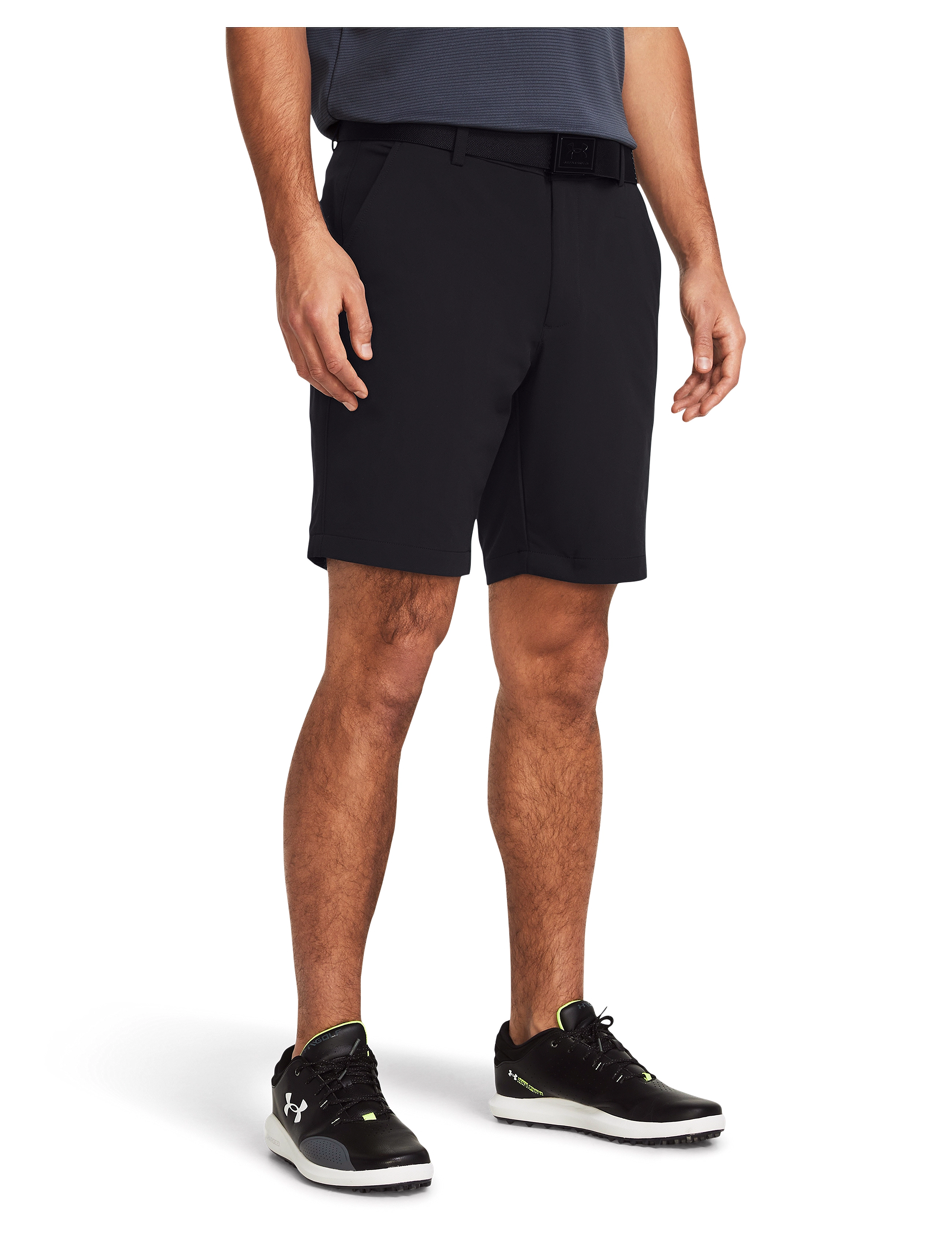 Under Armour UA Matchplay Tapered Short - Enimmüüdud - BLACK / black