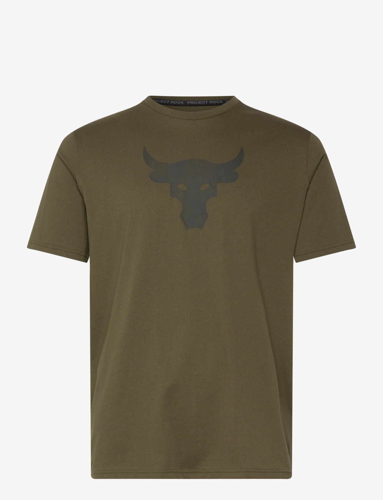 Under Armour - UA Pjt Rck Brahma Bull SS - t-shirts - expedition green - 1