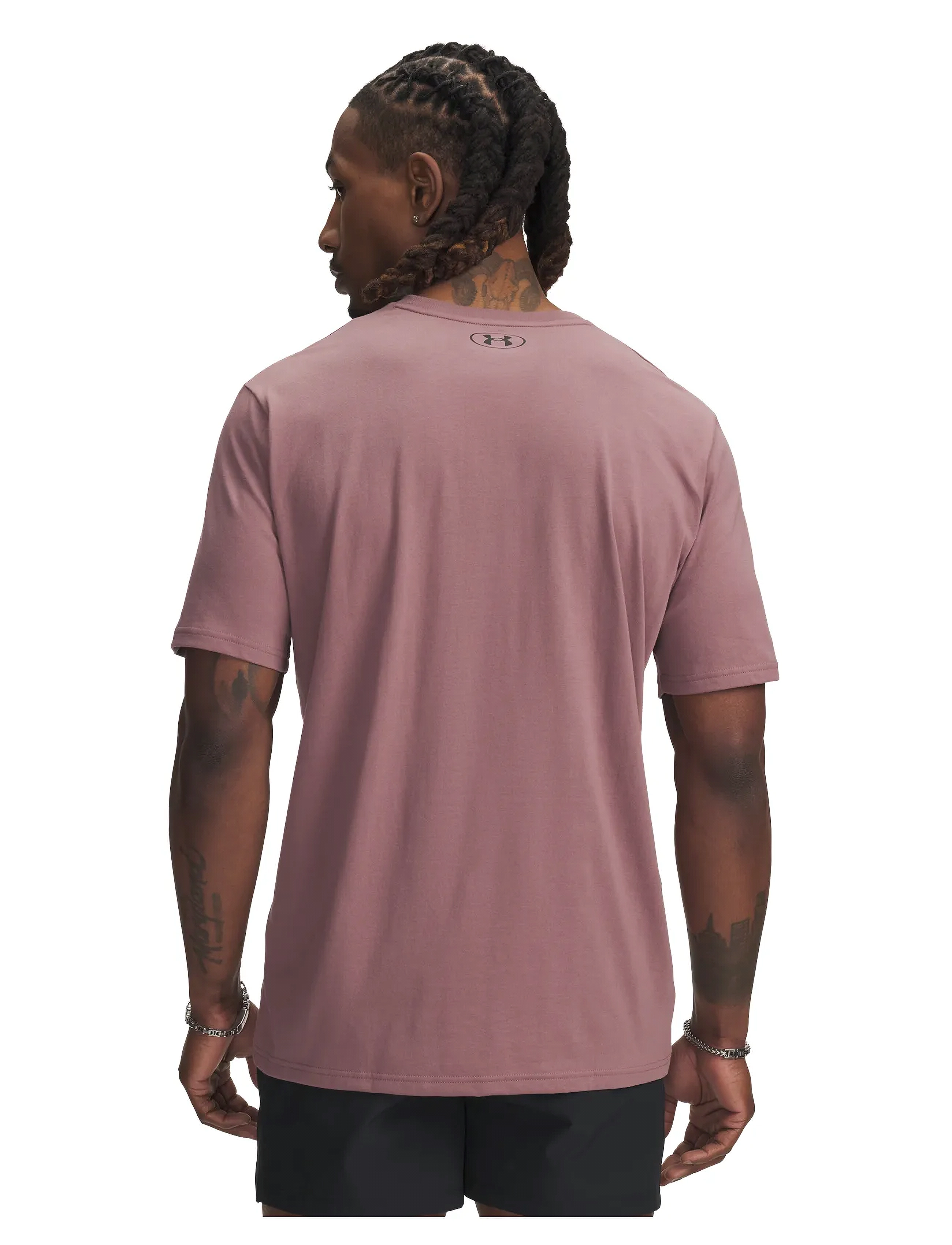 Under Armour - UA Pjt Rck Payoff Graphc SS - maroon mist - 3