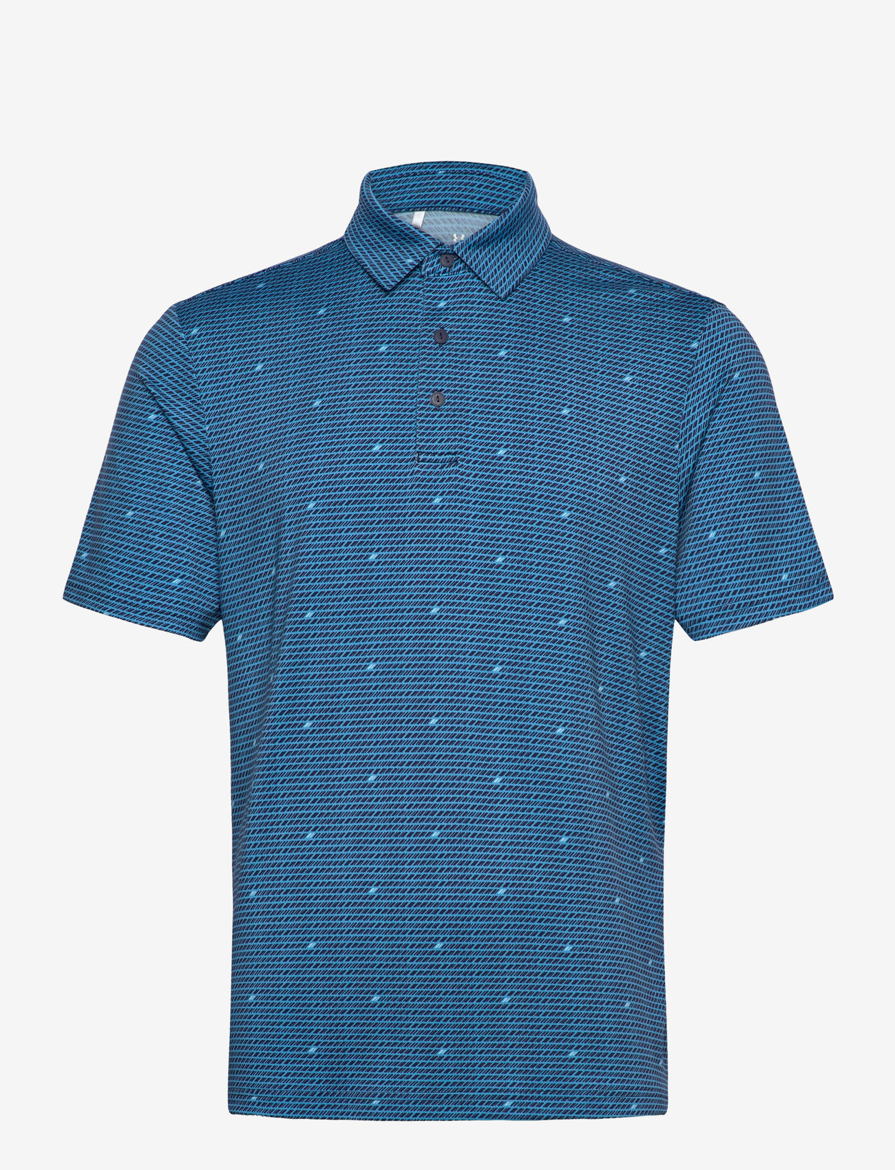 Under Armour - UA Plyoff 3.0 Prntd Polo LB - ether blue - 1