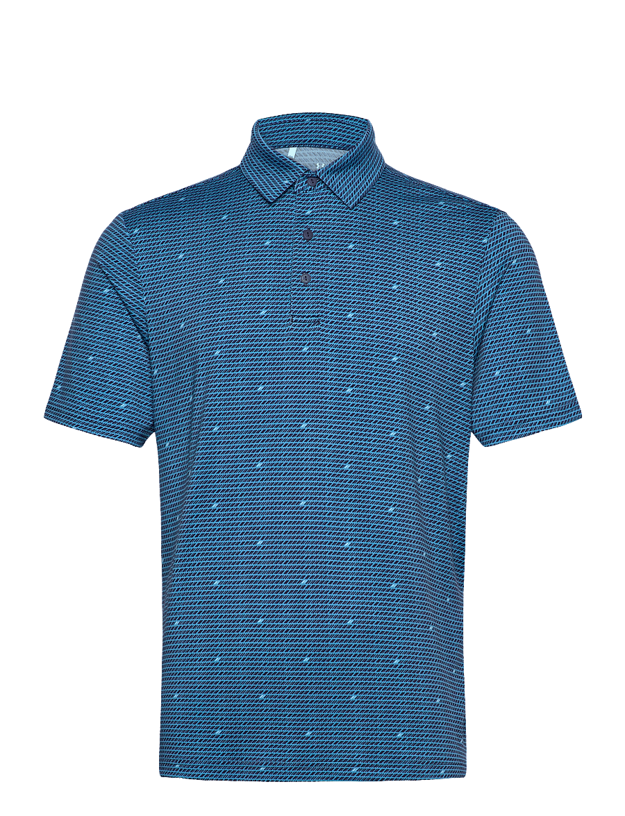 Under Armour - UA Plyoff 3.0 Prntd Polo LB - ether blue - 1
