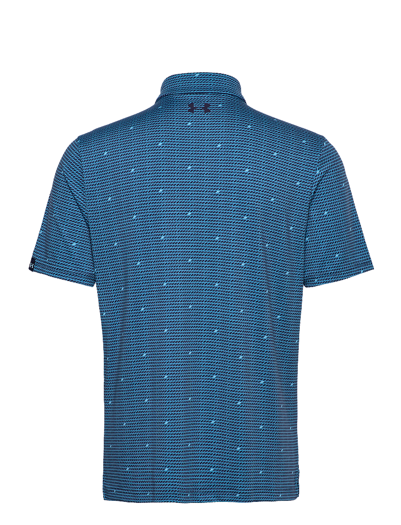 Under Armour - UA Plyoff 3.0 Prntd Polo LB - ether blue - 2