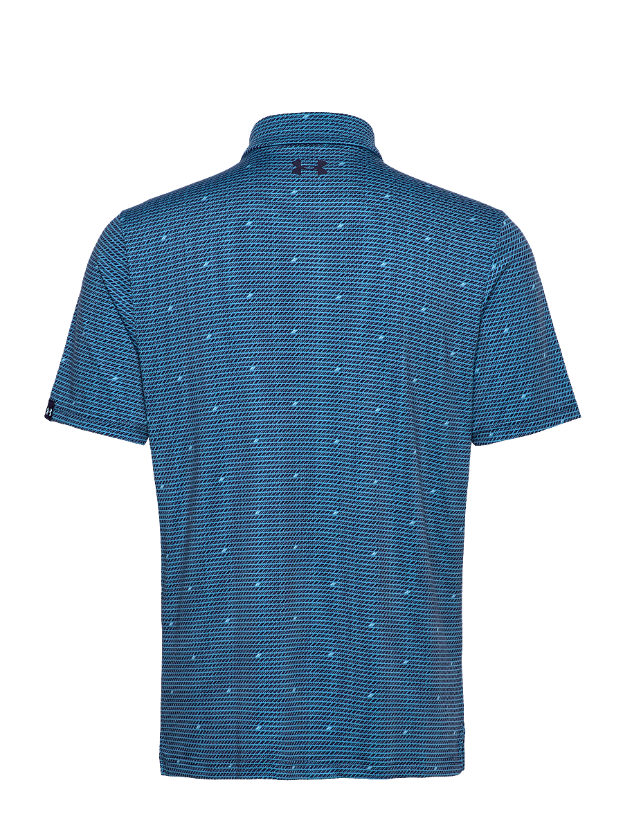 Under Armour - UA Plyoff 3.0 Prntd Polo LB - ether blue - 2