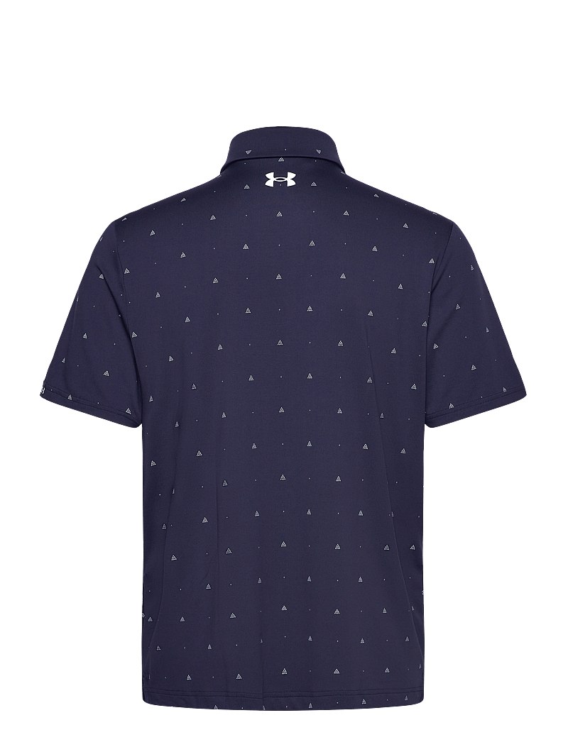 Under Armour - UA Plyoff 3.0 Prntd Polo LB - alussärgid ja t-särgid - midnight navy - 2