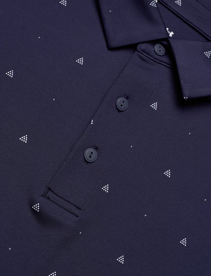 Under Armour - UA Plyoff 3.0 Prntd Polo LB - alussärgid ja t-särgid - midnight navy - 5