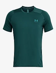 Under Armour - UA HG Armour Ftd Graphic SS - t-shirts - blue - 0