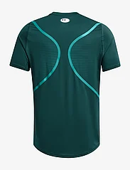 Under Armour - UA HG Armour Ftd Graphic SS - t-shirts - blue - 1