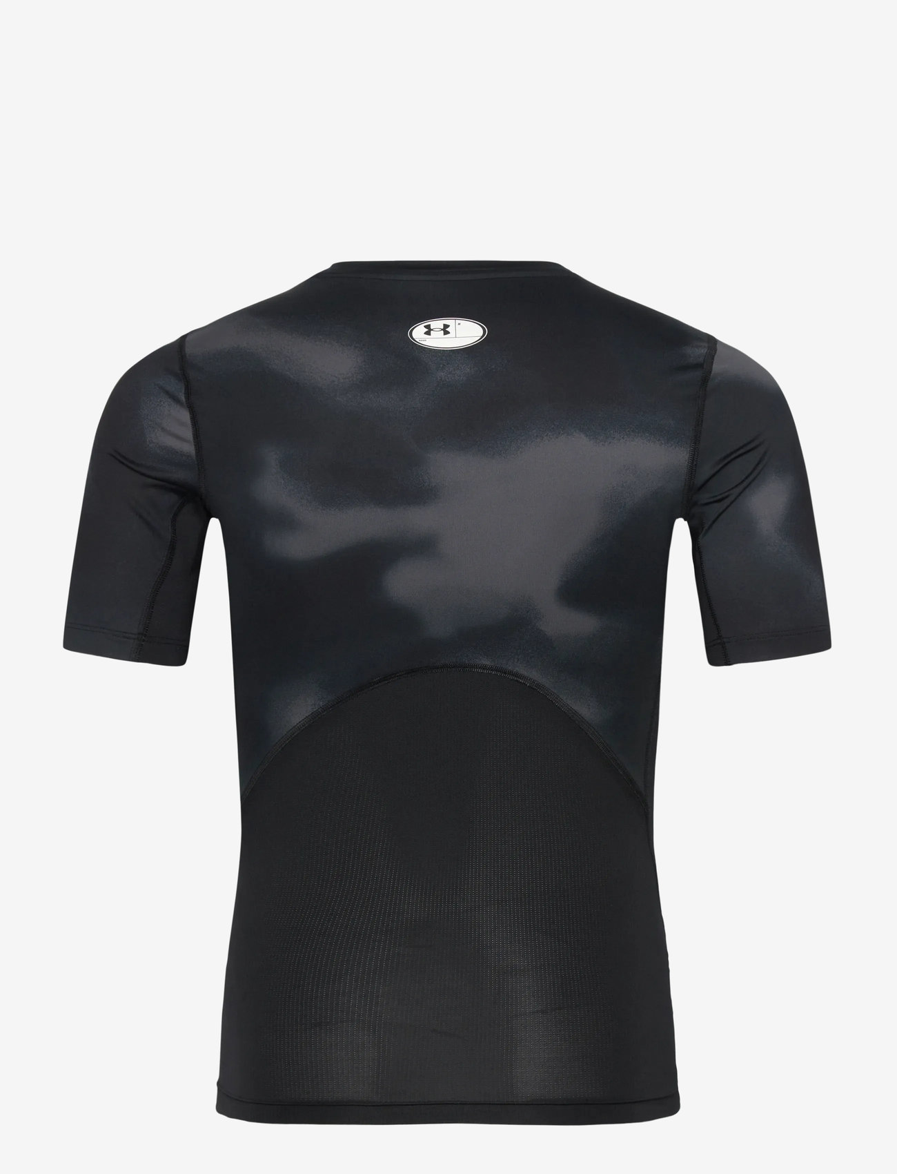 Under Armour - UA HG Armour Printed SS - t-shirts - black - 2