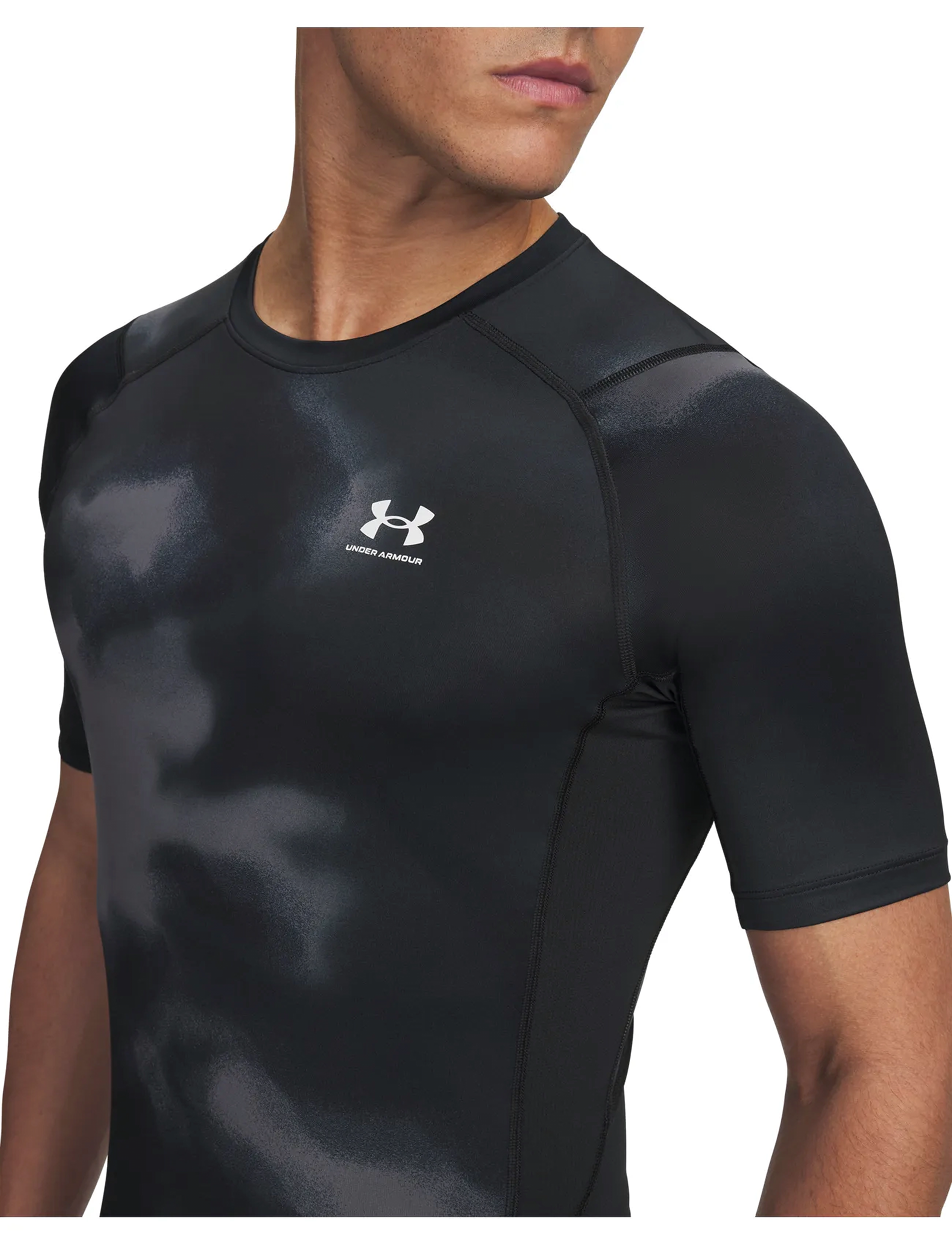 Under Armour - UA HG Armour Printed SS - black - 4