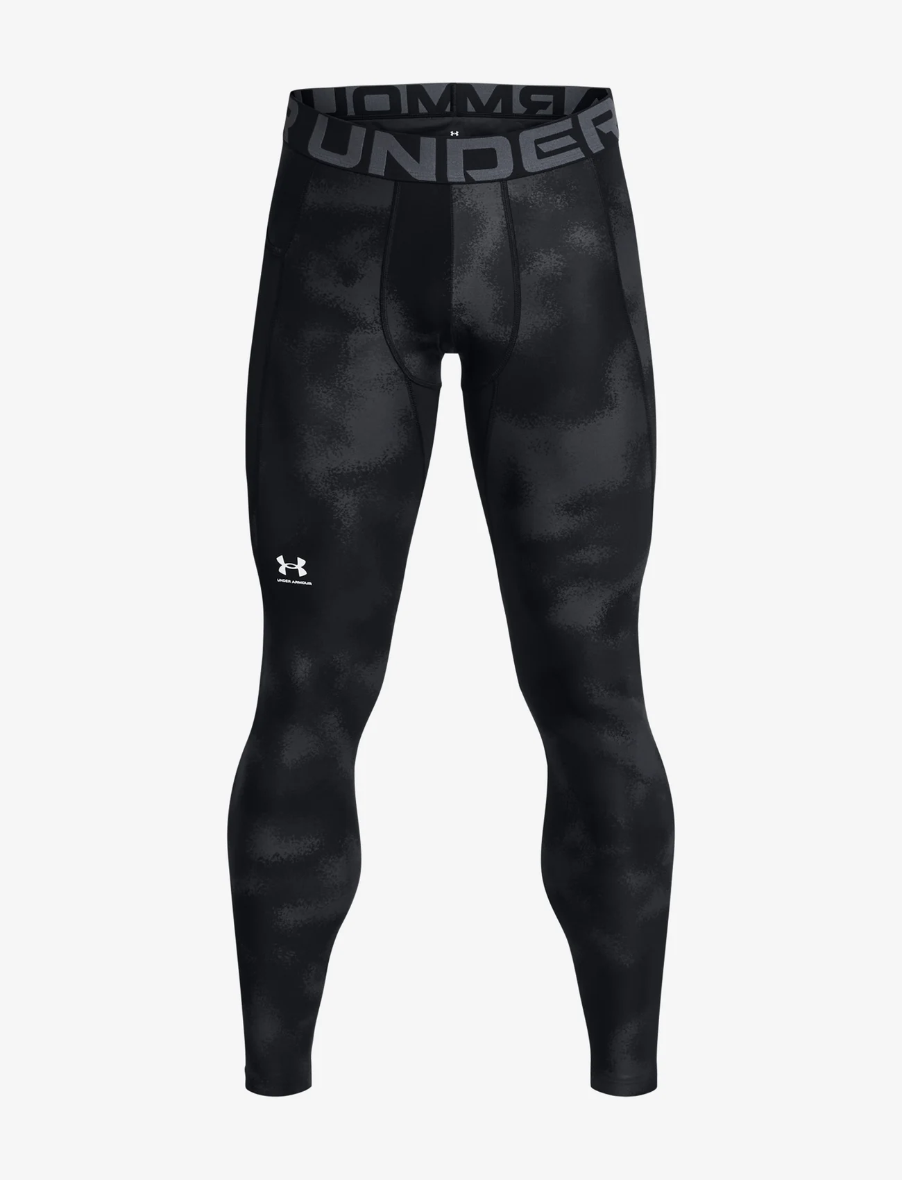 Under Armour - UA HG Armour Printed Lgs - running & training tights - black - 0