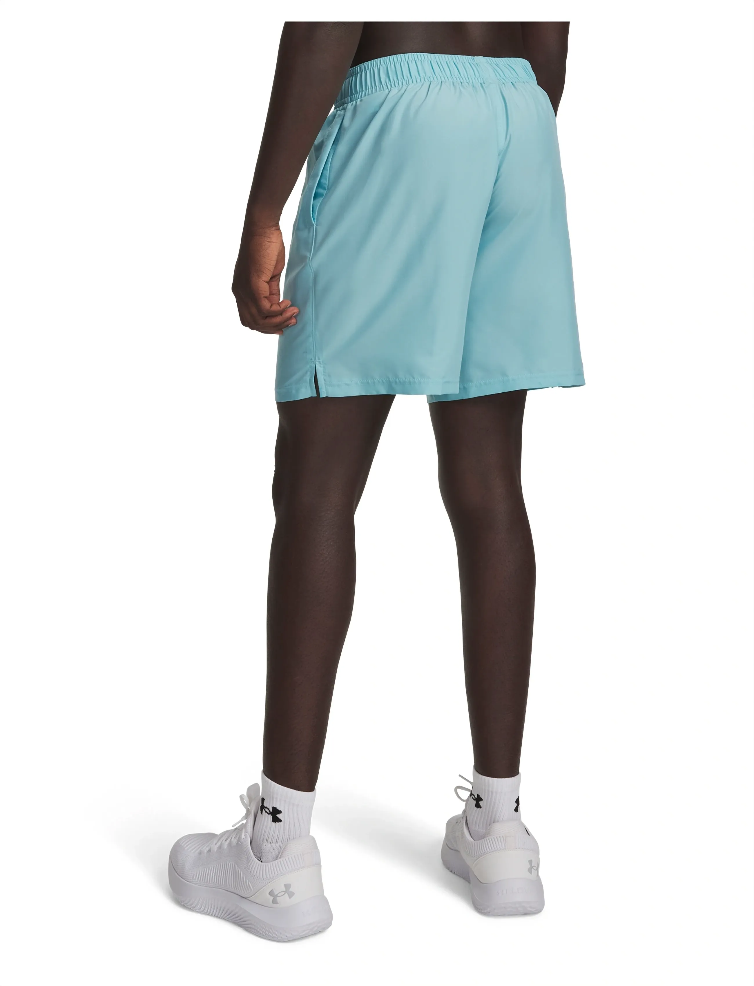 Under Armour - UA Tech Woven Wordmark Short - training shorts - blue haze - 4