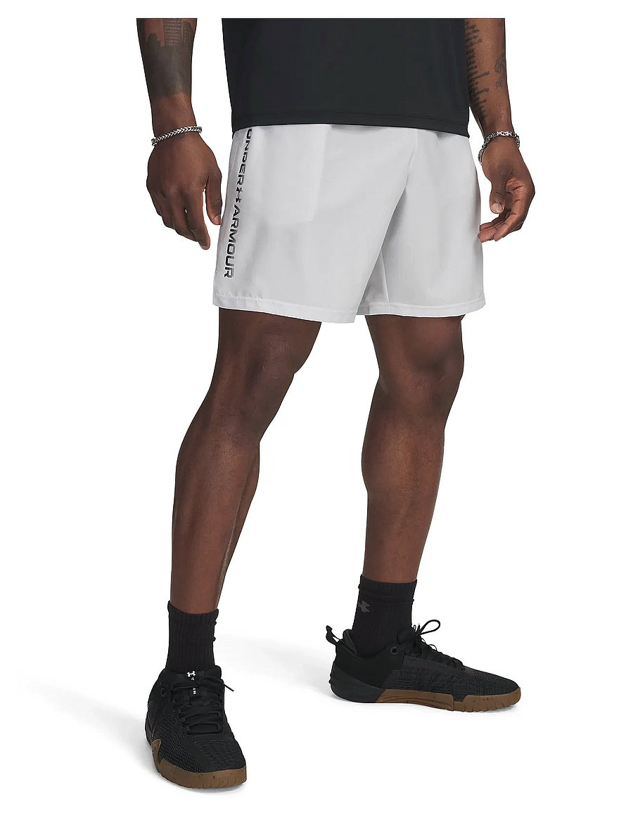 Under Armour - UA Tech Woven Wordmark Short - lühikesed treeningpüksid - distant gray - 0
