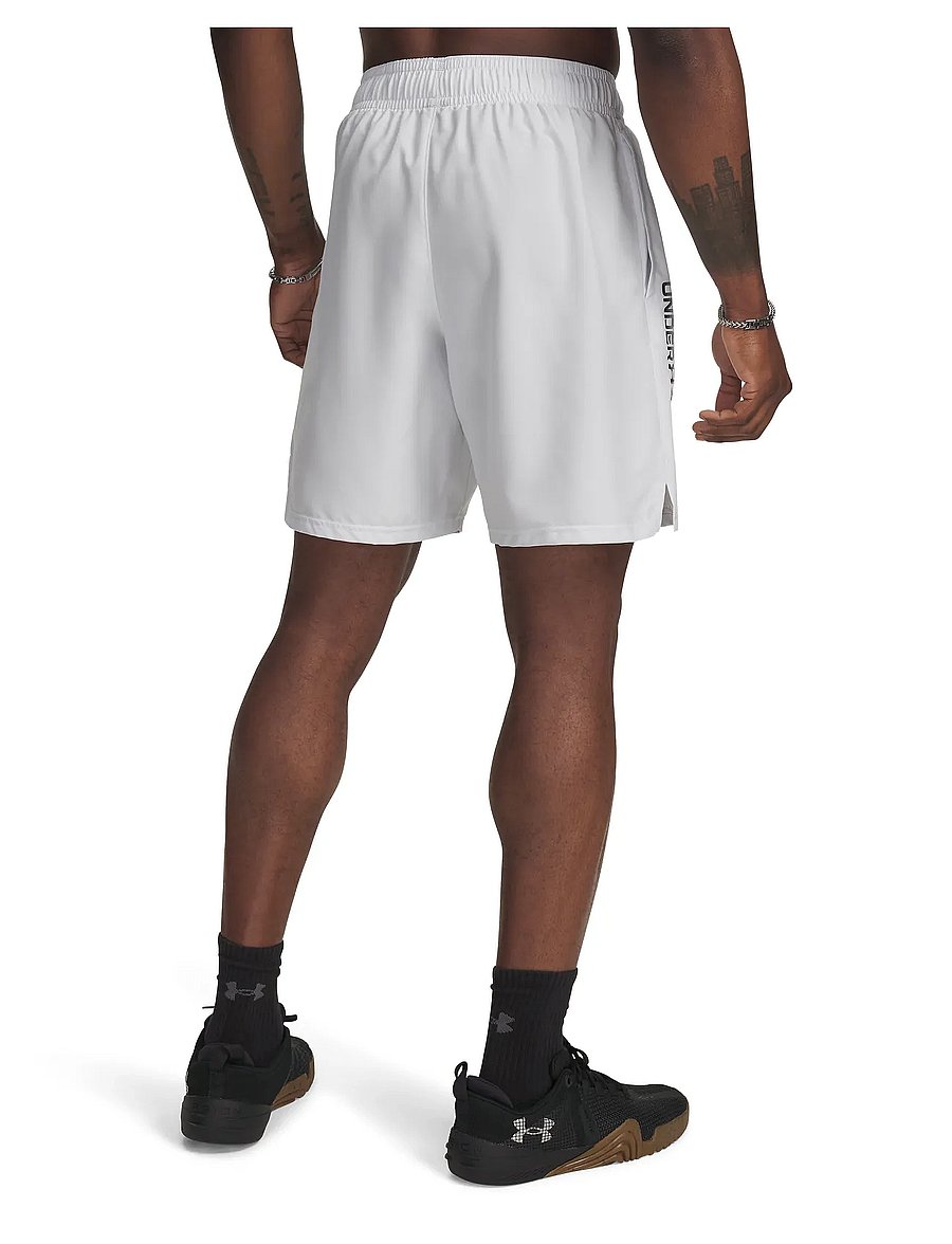 Under Armour - UA Tech Woven Wordmark Short - lühikesed treeningpüksid - distant gray - 4