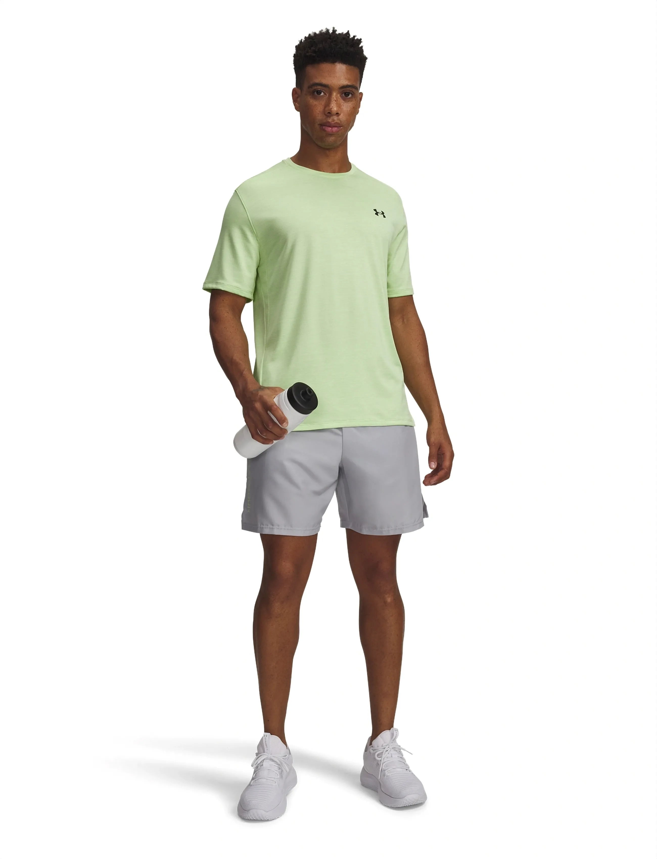 Under Armour - UA Tech Woven Wordmark Short - training shorts - mod gray - 5