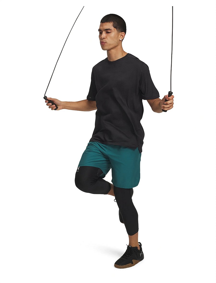 Under Armour - UA Tech Woven Wordmark Short - lühikesed treeningpüksid - rack green - 4