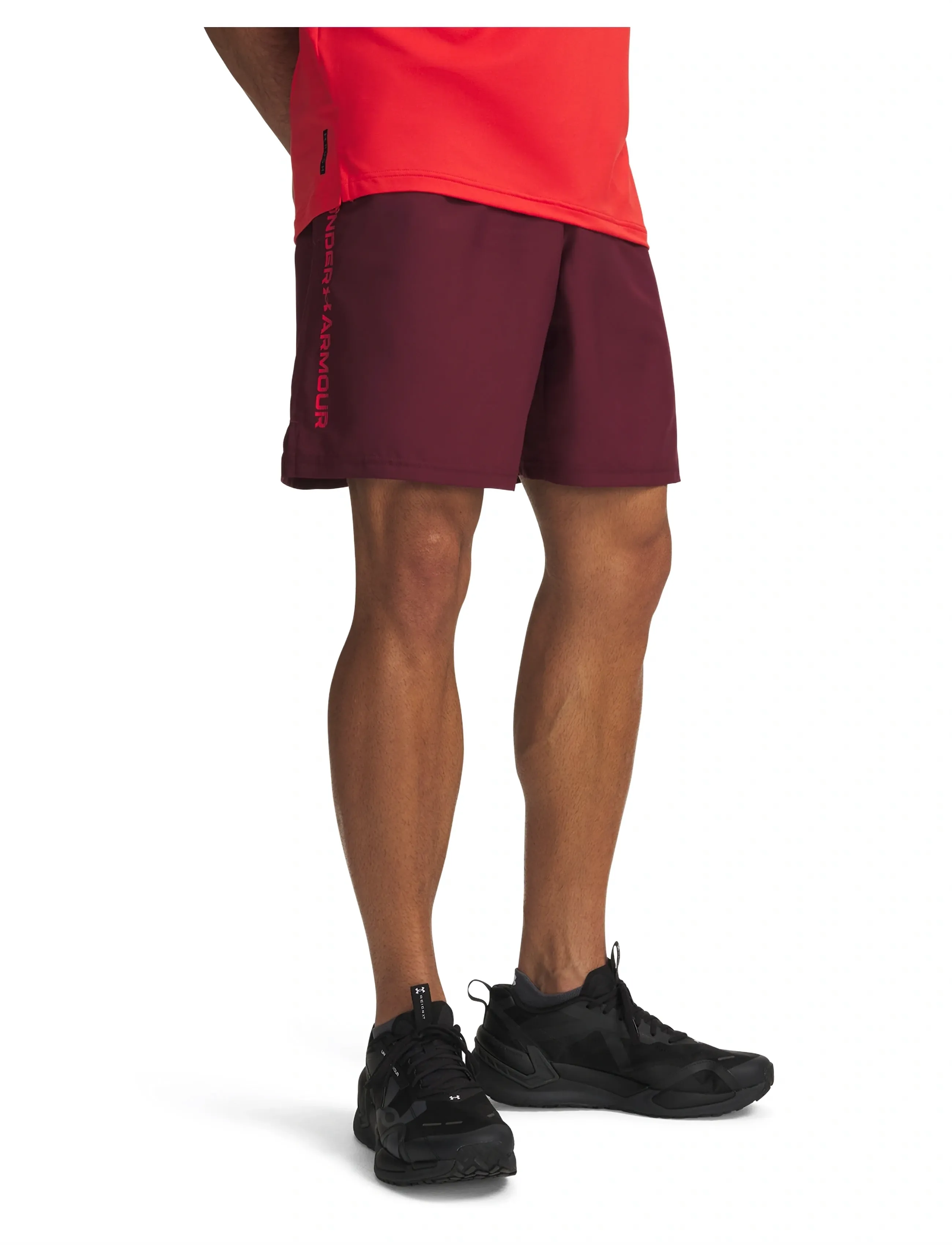 Under Armour - UA Tech Woven Wordmark Short - die niedrigsten preise - vintage maroon - 0