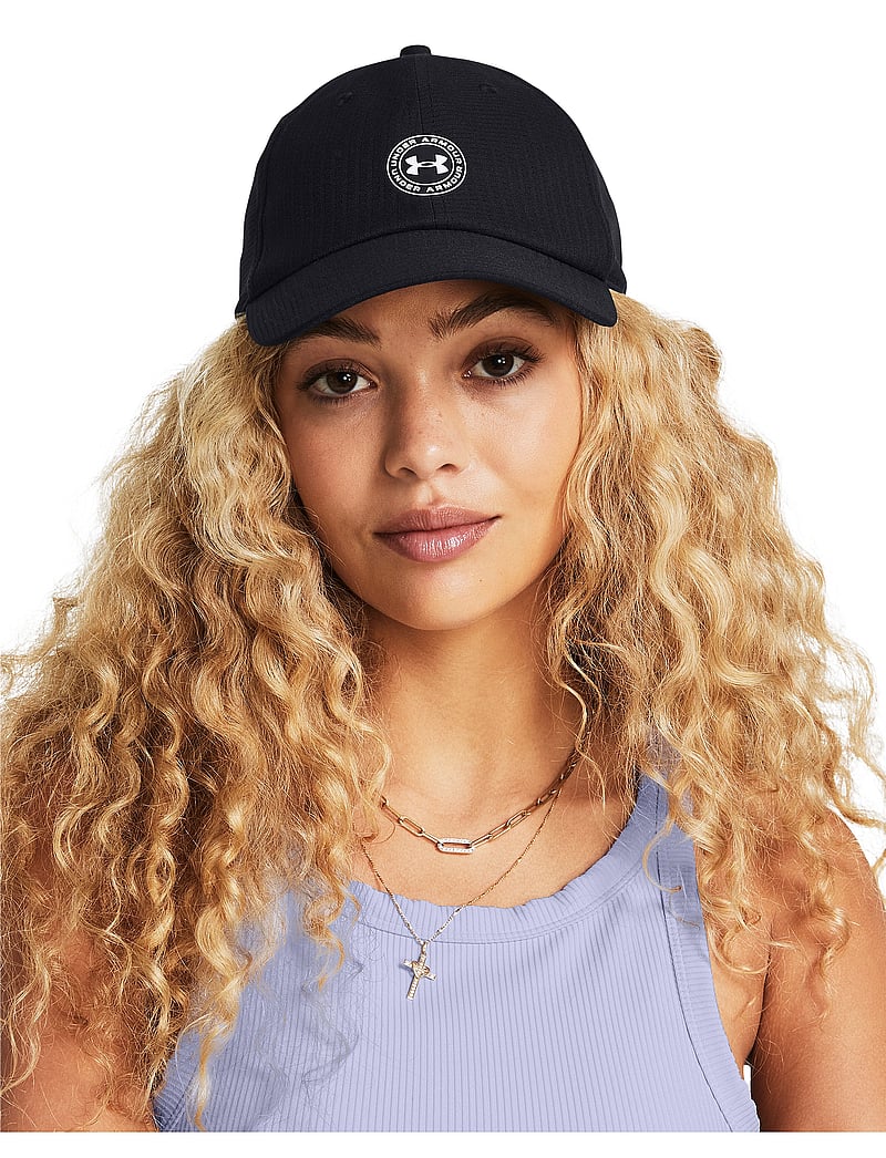 Under Armour - W Iso-chill Armourvent Adj - hattar & kepsar - black - 0