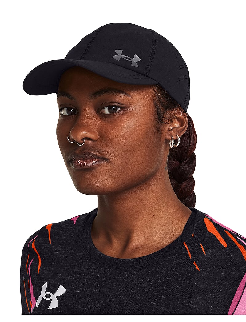 Under Armour - W Velociti Low ADJ - czapki i kapelusze - black - 0