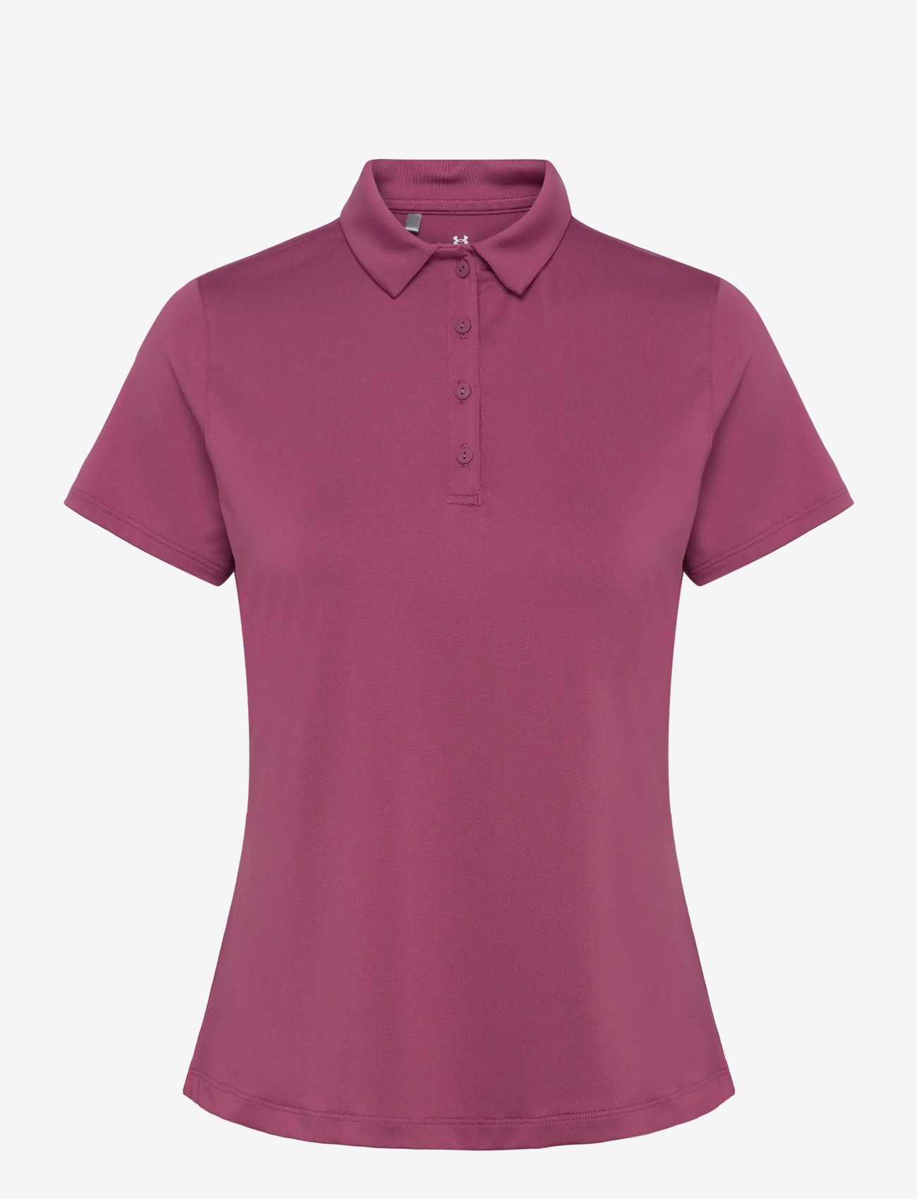 Under Armour - UA Playoff SS Polo - toppar & t-shirts - fuchsia dusk - 1