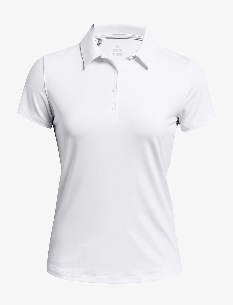 Under Armour - UA Playoff SS Polo - oberteile & t-shirts - white - 1
