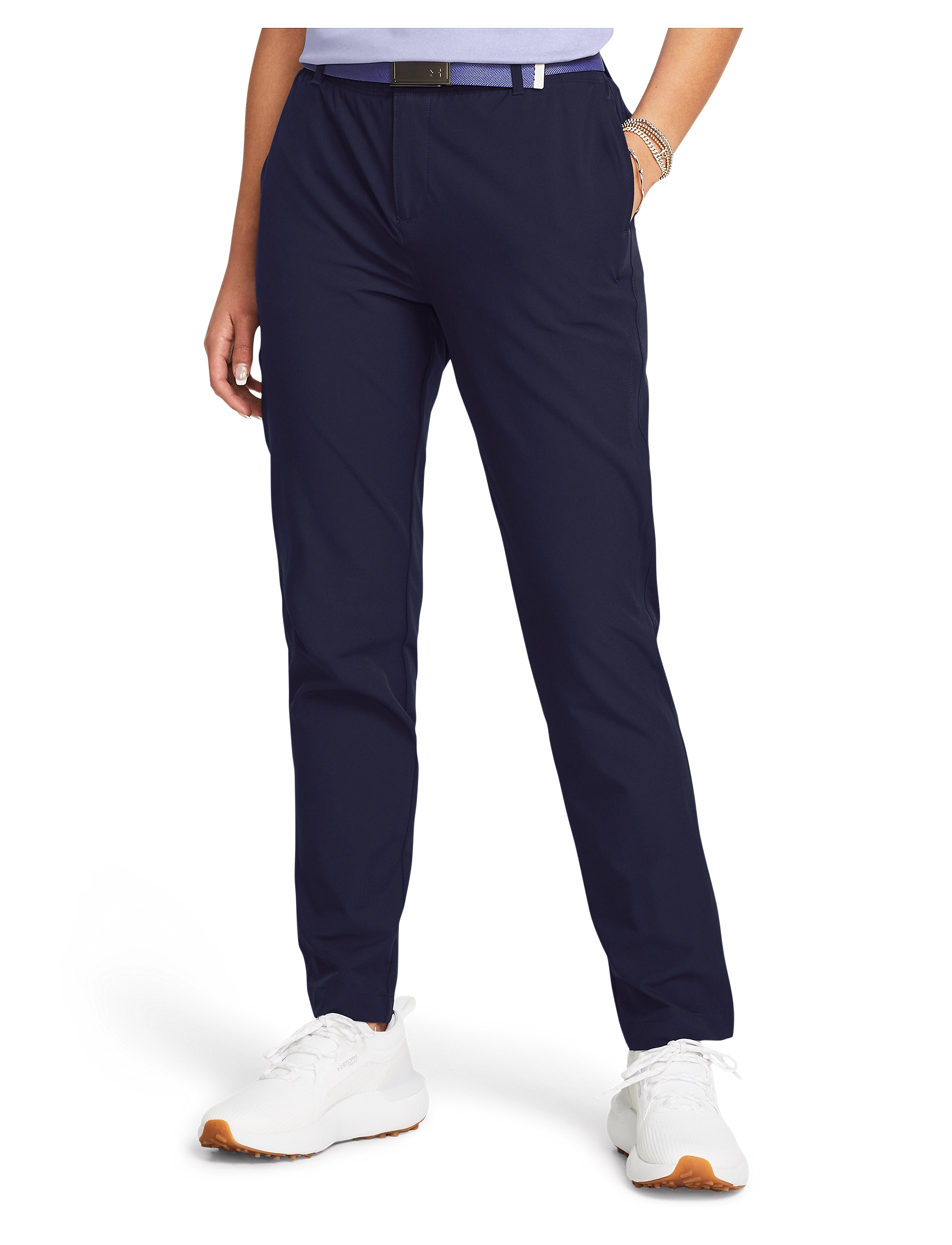 Under Armour Ua Drive Pant, 4, Sport Pants, Marineblau - Golf Frauen