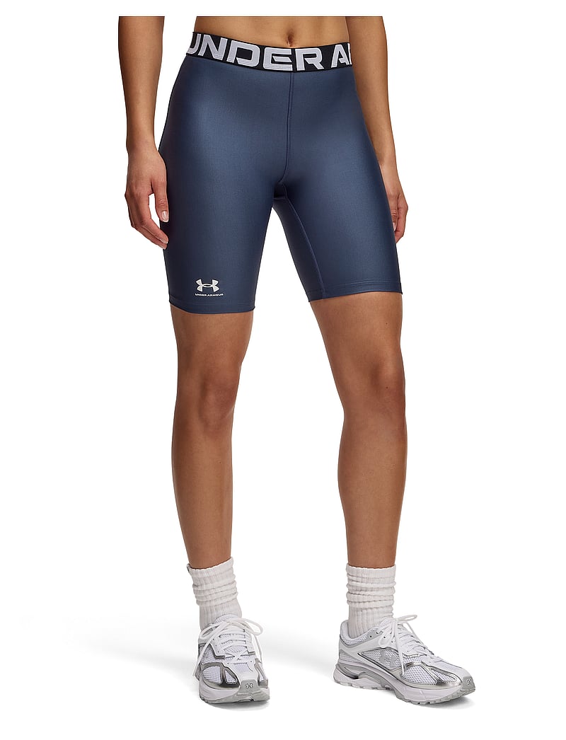 Under Armour - UA HG 8in Short - tights - downpour gray - 0