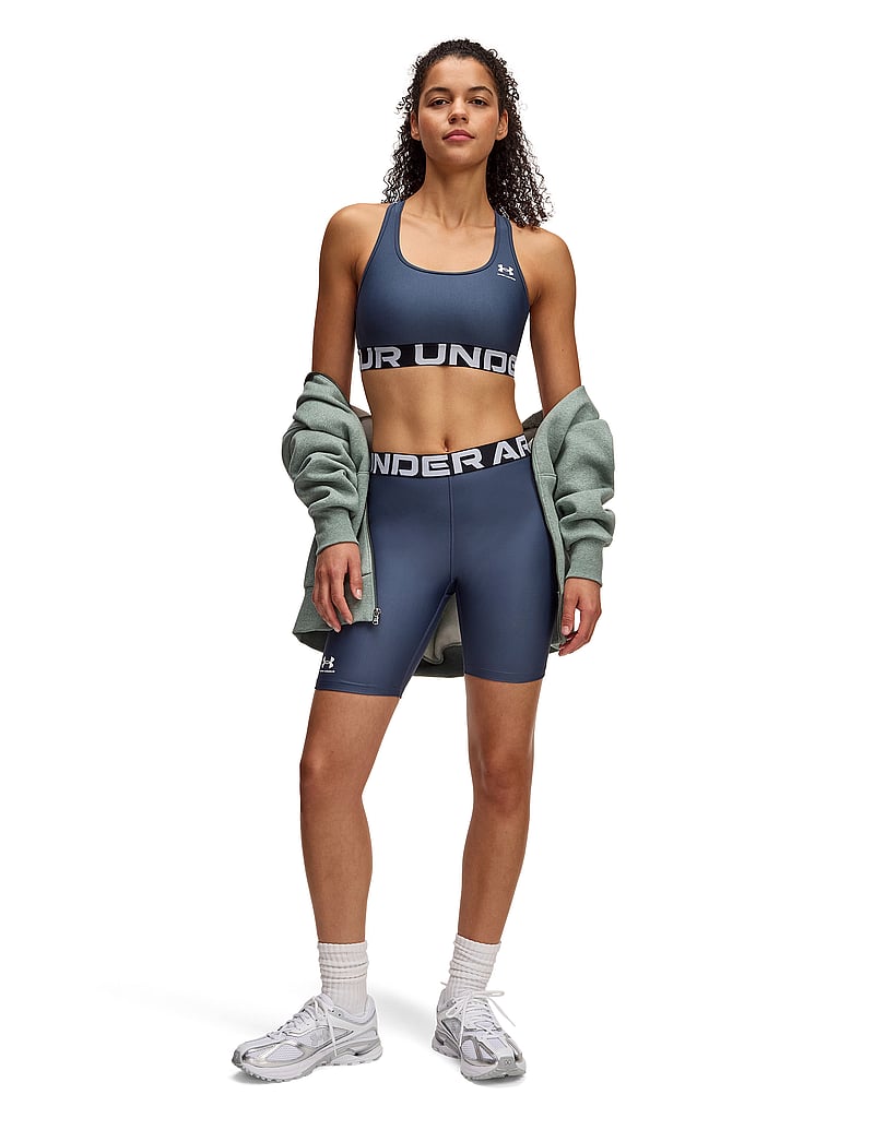 Under Armour - UA HG 8in Short - tights - downpour gray - 4