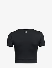 Under Armour - Motion Crossover Crop SS - crop tops - black - 1